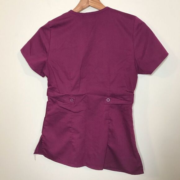 Grey’s Anatomy XS Cranberry burgundy nursing scrub - Picture 3 of 5